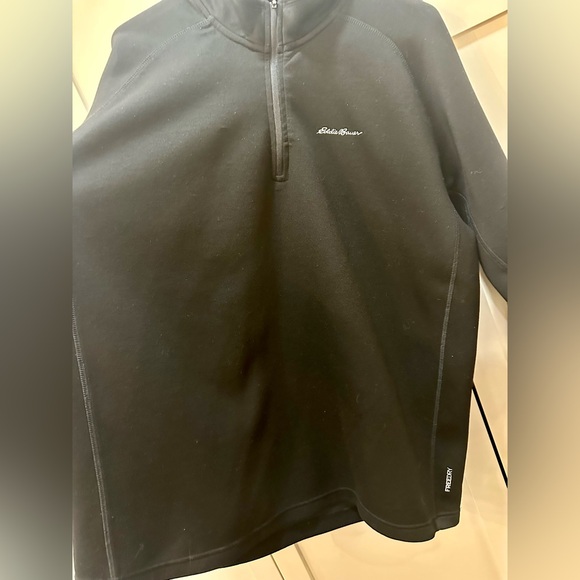 Eddie Bauer Men’s Black Motion Pullover- XL - Picture 4 of 5